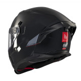 Casca integrala MT Braker SV A1 negru lucios (ochelari soare integrati) - tip viziera: MT-V-28B - DKS435 - punctaj maxim SHARP T