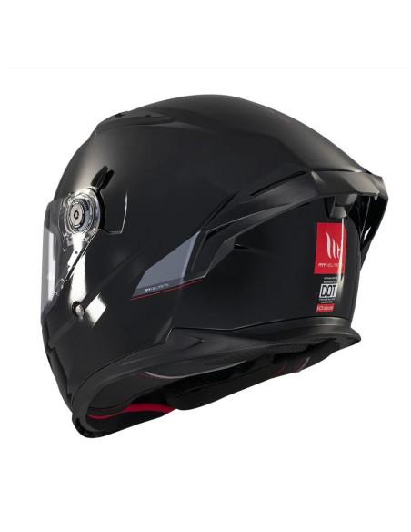 Casca integrala MT Braker SV A1 negru lucios (ochelari soare integrati) - tip viziera: MT-V-28B - DKS435 - punctaj maxim SHARP T