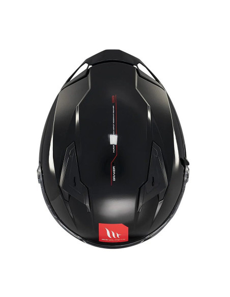 Casca integrala MT Braker SV A1 negru lucios (ochelari soare integrati) - tip viziera: MT-V-28B - DKS435 - punctaj maxim SHARP T