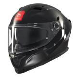 Casca integrala MT Braker SV A1 negru lucios (ochelari soare integrati) - tip viziera: MT-V-28B - DKS435 - punctaj maxim SHARP T