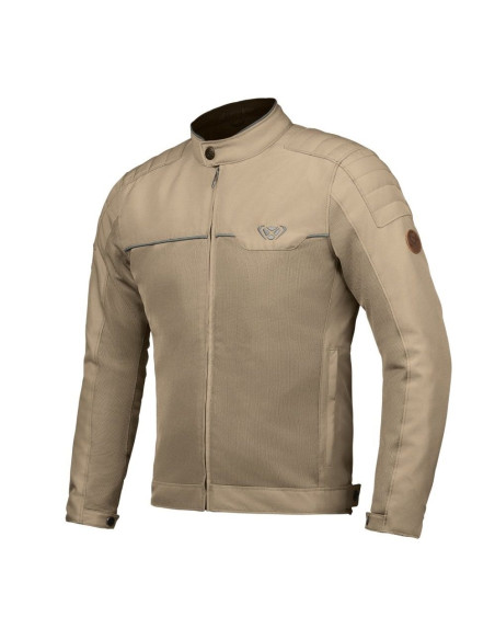 Geaca (jacheta) motociclete barbati Urban/Heritage Ixon vara model Cornet WP MS culoare: nisipiu/verde tactic