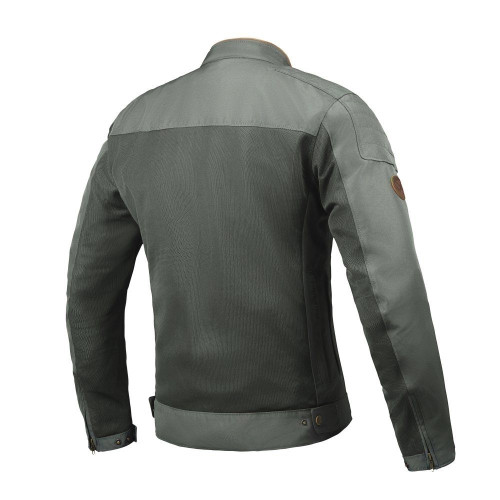 Geaca (jacheta) motociclete barbati Urban/Heritage Ixon vara model Cornet WP MS culoare: verde/maro 2