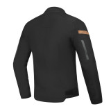Geaca (jacheta) motociclete barbati Urban/Heritage Ixon mid-season model Striker Retro WP MS culoare: negru/maro