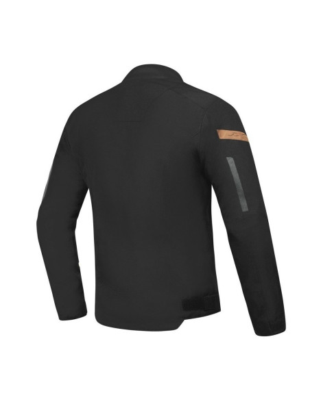 Geaca (jacheta) motociclete barbati Urban/Heritage Ixon mid-season model Striker Retro WP MS culoare: negru/maro