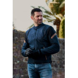 Geaca (jacheta) motociclete barbati Urban/Heritage Ixon mid-season model Striker Retro WP MS culoare: negru/navy/maro