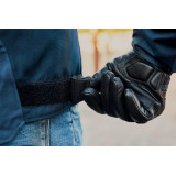 Geaca (jacheta) motociclete barbati Urban/Heritage Ixon mid-season model Striker Retro WP MS culoare: negru/navy/maro