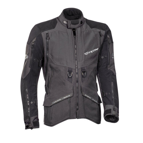 Geaca (jacheta) motociclete barbati Touring/Adventure Ixon All season model Ragnar MS culoare: negru/antracit
