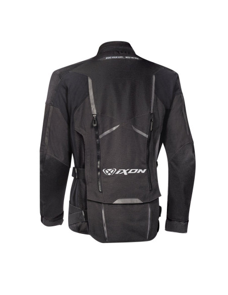 Geaca (jacheta) motociclete barbati Touring/Adventure Ixon All season model Ragnar MS culoare: negru/antracit
