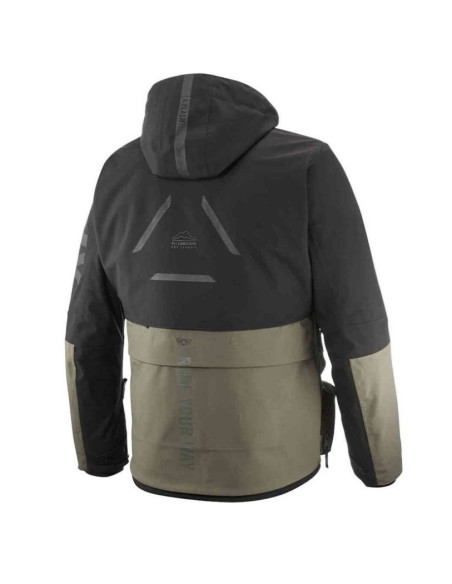 Geaca (jacheta) motociclete barbati Touring/Adventure Ixon All season model Etna MS culoare: khaki/negru - concept modular (geac