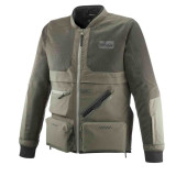Geaca (jacheta) motociclete barbati Touring/Adventure Ixon All season model Etna MS culoare: khaki/negru - concept modular (geac