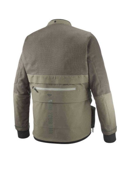 Geaca (jacheta) motociclete barbati Touring/Adventure Ixon All season model Etna MS culoare: khaki/negru - concept modular (geac