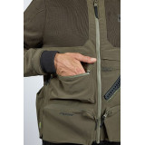 Geaca (jacheta) motociclete barbati Touring/Adventure Ixon All season model Etna MS culoare: khaki/negru - concept modular (geac