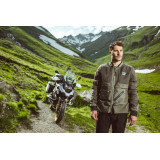Geaca (jacheta) motociclete barbati Touring/Adventure Ixon All season model Etna MS culoare: khaki/negru - concept modular (geac