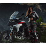 Geaca (jacheta) motociclete femei Touring/Adventure Ixon All season model Midgard LS culoare: gri/negru/rosu