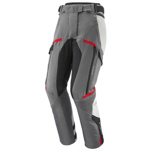 Pantaloni motociclete femei Touring/Adventure Ixon All season model Midgard LS culoare: gri/negru/rosu