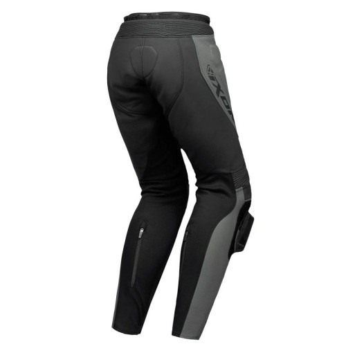 Pantaloni motociclete barbati piele Racing Ixon vara model Vortex 3 MS culoare: negru 2