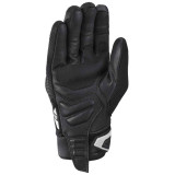Manusi barbati Roadster vara textil/piele Ixon model MIG 2 Air Flow MS culoare: negru/alb - degete tactile