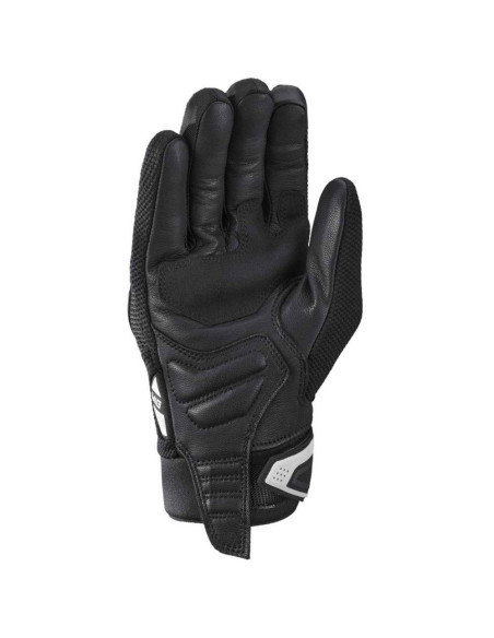 Manusi barbati Roadster vara textil/piele Ixon model MIG 2 Air Flow MS culoare: negru/alb - degete tactile