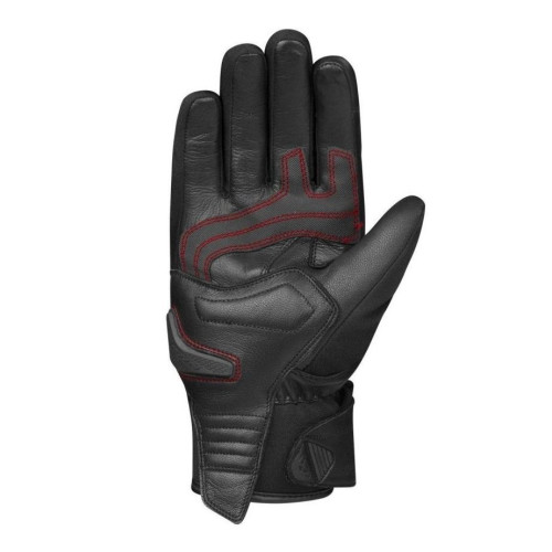 Manusi barbati Roadster iarna piele Ixon model Pro Hawker MS culoare: negru/rosu - degete tactile (100% waterproof + protectie t 2