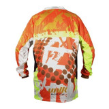 Tricou (bluza) cross-enduro Unik Racing model MX01 culoare: portocaliu fluor – marime S