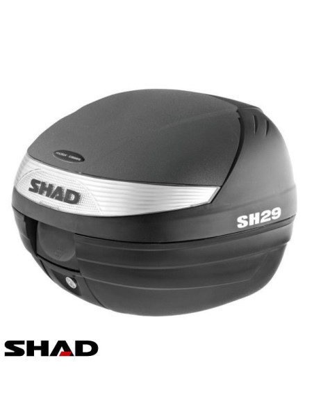 Cutie portbagaj (topcase) Shad model SH29 culoare: negru (volum: 29 litri) – include placa de montaj