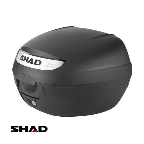 Cutie portbagaj (topcase) Shad model SH26 culoare: negru (volum: 26 litri) – include placa de montaj