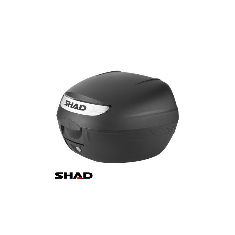 Cutie portbagaj (topcase) Shad model SH26 culoare: negru (volum: 26 litri) – include placa de montaj