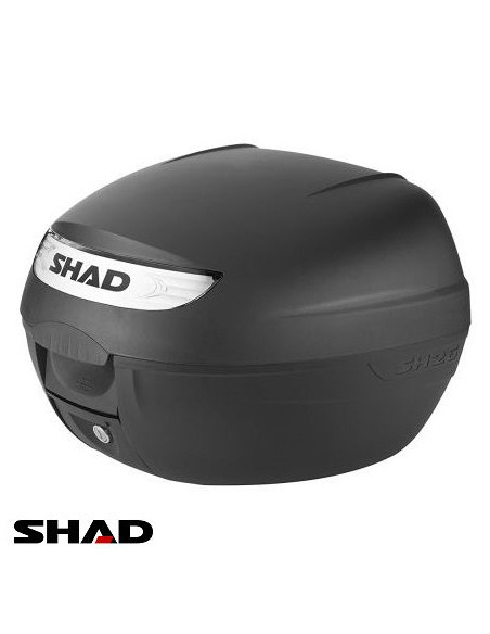 Cutie portbagaj (topcase) Shad model SH26 culoare: negru (volum: 26 litri) – include placa de montaj