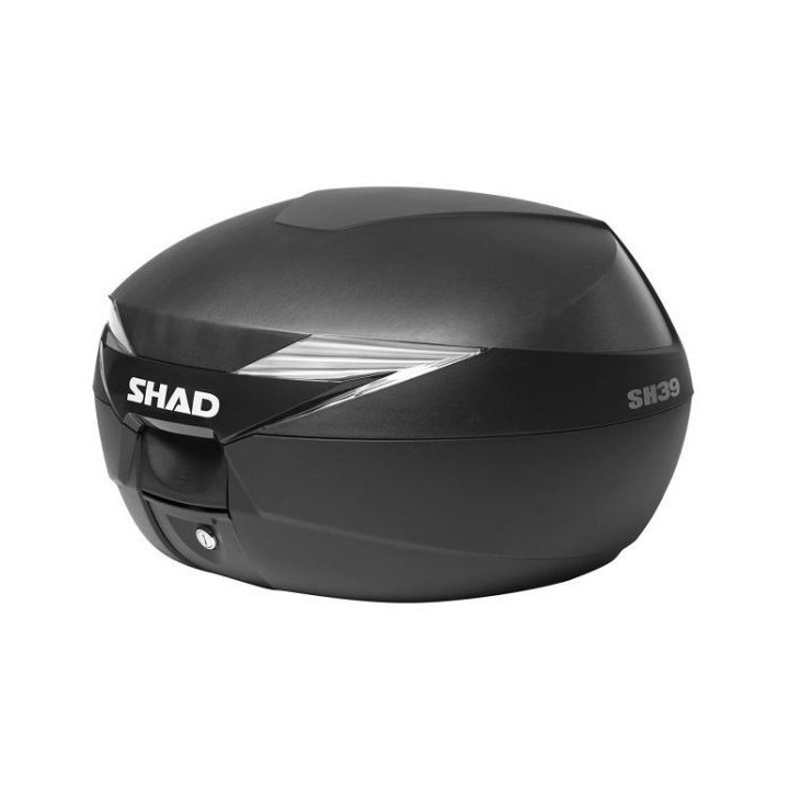 Cutie portbagaj (topcase) Shad model SH39 culoare: negru (volum: 39 litri) – include placa de montaj