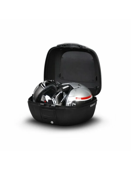 Cutie portbagaj (topcase) Shad model SH40 culoare: negru (volum: 40 litri) – include placa de montaj