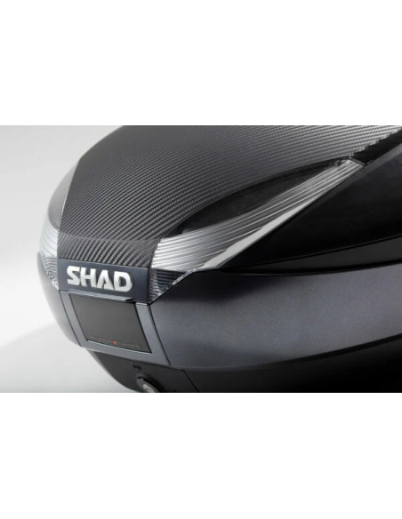 Cutie portbagaj (topcase) Shad model SH48 culoare: negru (volum: 48 litri) – include placa de montaj