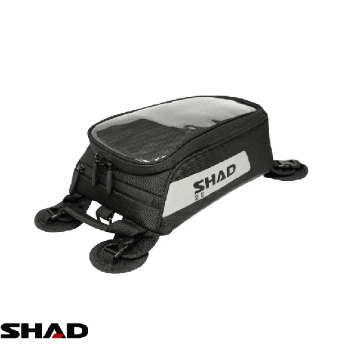 Geanta rezervor motocicleta Shad - model SL12M Small Tank Bag (4L) (fixare cu magneti) - culoare: negru