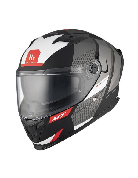 Casca integrala MT Braker SV Chento B0 gri mat (ochelari soare integrati) - tip viziera: MT-V-28B - DKS435 - punctaj maxim SHARP