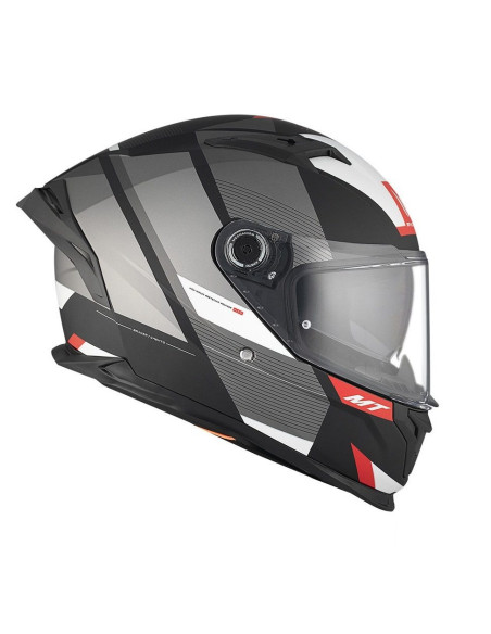 Casca integrala MT Braker SV Chento B0 gri mat (ochelari soare integrati) - tip viziera: MT-V-28B - DKS435 - punctaj maxim SHARP