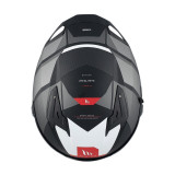 Casca integrala MT Braker SV Chento B0 gri mat (ochelari soare integrati) - tip viziera: MT-V-28B - DKS435 - punctaj maxim SHARP
