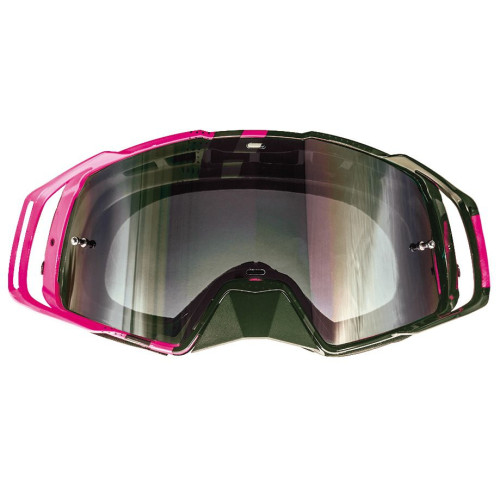 Ochelari MT off road (cross-enduro) MX EVO Stripes - culoare negru/fuchsia 2