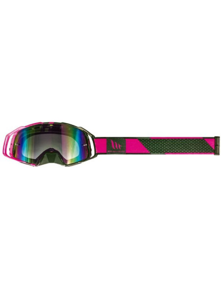Ochelari MT off road (cross-enduro) MX EVO Stripes - culoare negru/fuchsia