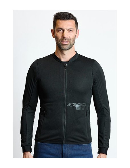 Geaca (jacheta) tip armura motociclete barbati Racing/Roadster Ixon vara model Arma MS culoare: negru (geaca tip armura)