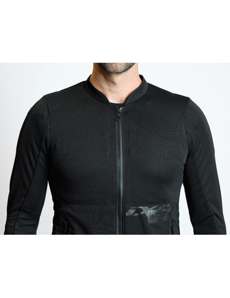 Geaca (jacheta) tip armura motociclete barbati Racing/Roadster Ixon vara model Arma MS culoare: negru (geaca tip armura)