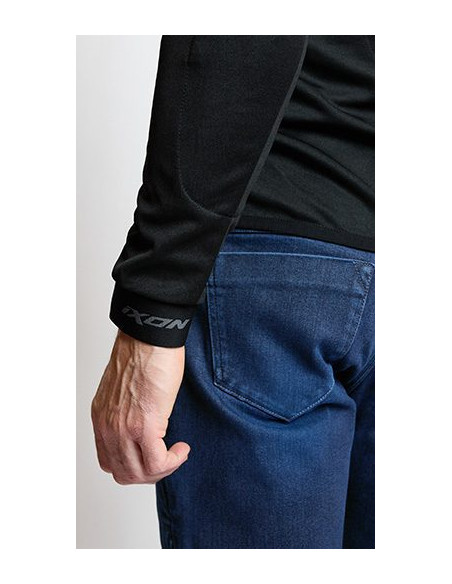 Geaca (jacheta) tip armura motociclete barbati Racing/Roadster Ixon vara model Arma MS culoare: negru (geaca tip armura)