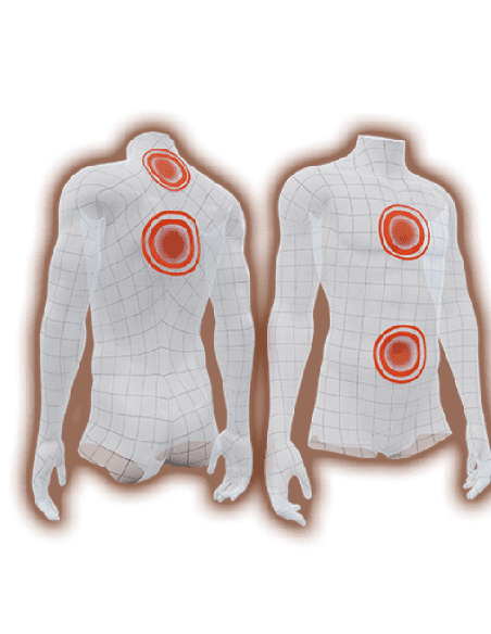 Vesta Airbag Unisex Ixon model IX-Airbag U04 culoare: negru/gri