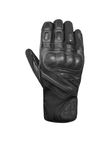 Manusi barbati Roadster Mid-season textil/piele Ixon model MS Rage MS culoare: negru – degete tactile - waterproof