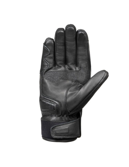 Manusi barbati Roadster Mid-season textil/piele Ixon model MS Rage MS culoare: negru – degete tactile - waterproof