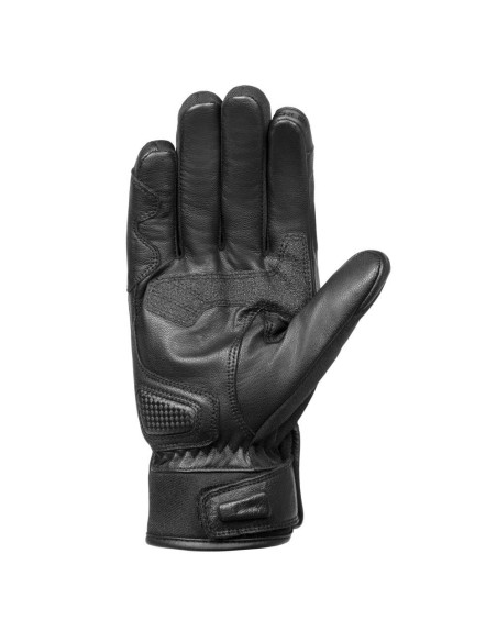 Manusi barbati Roadster Mid-season textil/piele Ixon model MS Rage MS culoare: negru/alb – degete tactile - waterproof