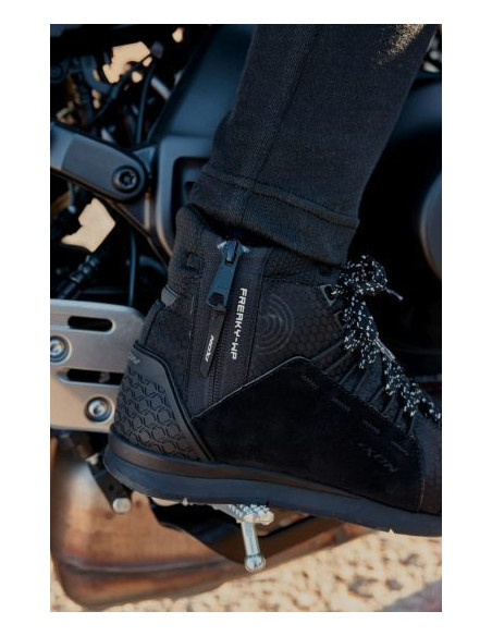 Ghete moto Urban barbati All Season Ixon model Freaky WP MS culoare: negru (100% waterproof)