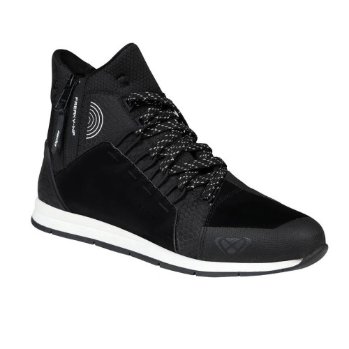Ghete moto Urban barbati All Season Ixon model Freaky WP MS culoare: negru/alb (100% waterproof) 2