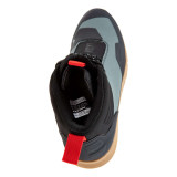 Ghete moto Urban barbati vara Ixon model Hopper MS culoare: verde/negru/rosu