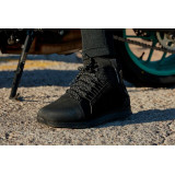 Ghete moto Urban femei All Season Ixon model Freaky WP LS culoare: negru (100% waterproof)