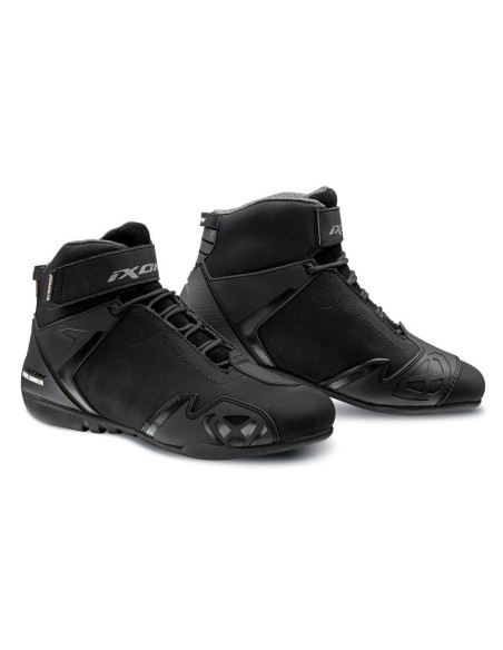 Ghete moto Roadster femei All Season Ixon model Gambler WP LS culoare: negru (100% waterproof)
