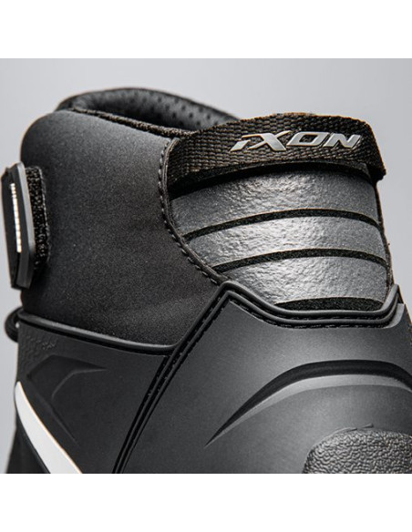 Ghete moto Roadster barbati All Season Ixon model Gambler WP MS culoare: negru/alb (100% waterproof)